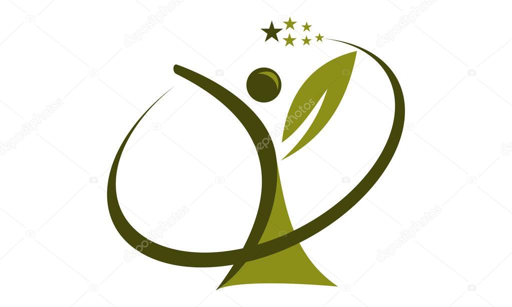 Success Life Coaching Logo Design Template Vector