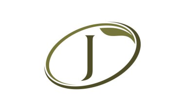 Yaprak harf J swoosh