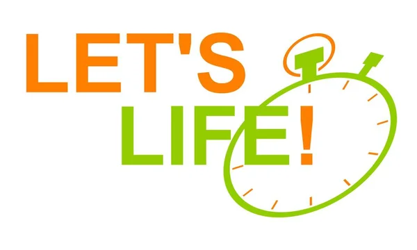 Let's Life! — Stock Vector