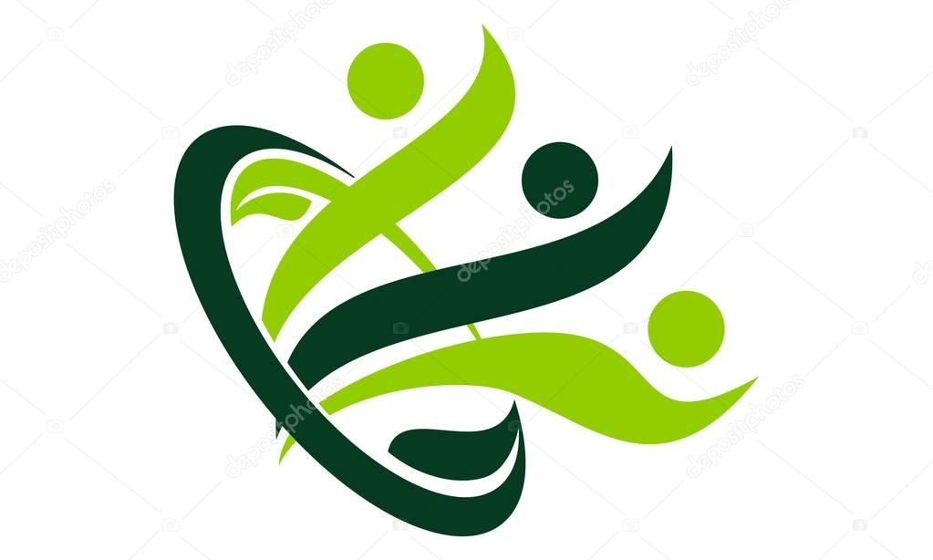 Life Healing Center Logo Design Template Vector