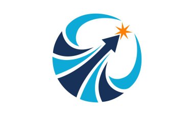 Liderlik başarısı Logo tasarım şablonu vektör