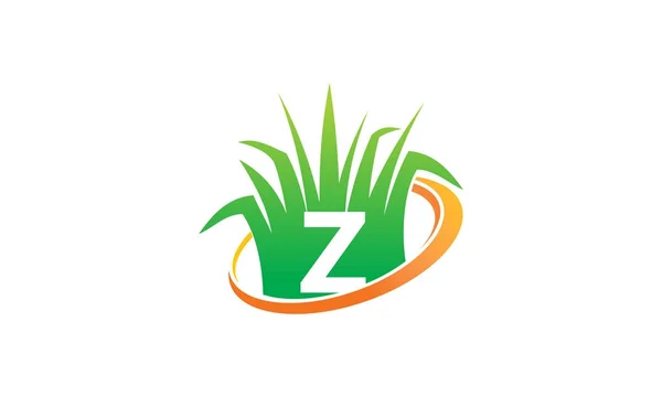 Centro de cuidados de gramado inicial Z —  Vetores de Stock