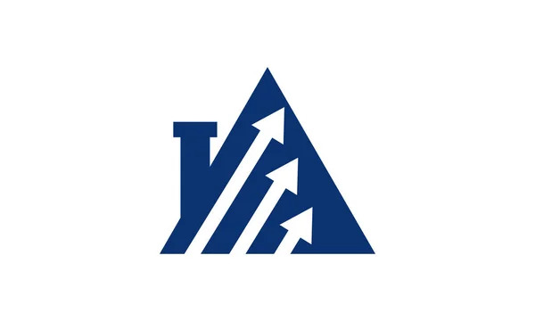 Modèle de conception de logo d'investissement immobilier vecteur — Image vectorielle
