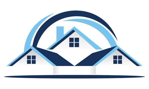 Vector de tejado inmobiliario — Vector de stock