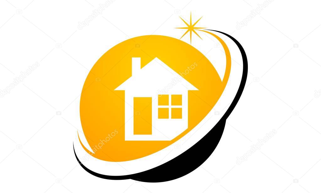 Home Investment Logo Design Template Vector