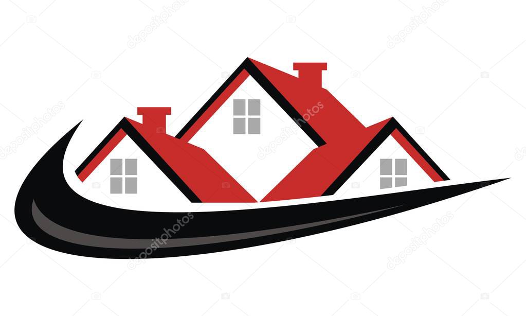 Real Estate Roof Vector
