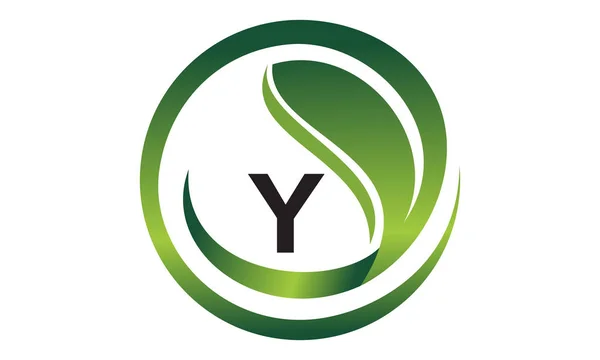 Levél kezdeti Y Logo Design sablon vektor — Stock Vector