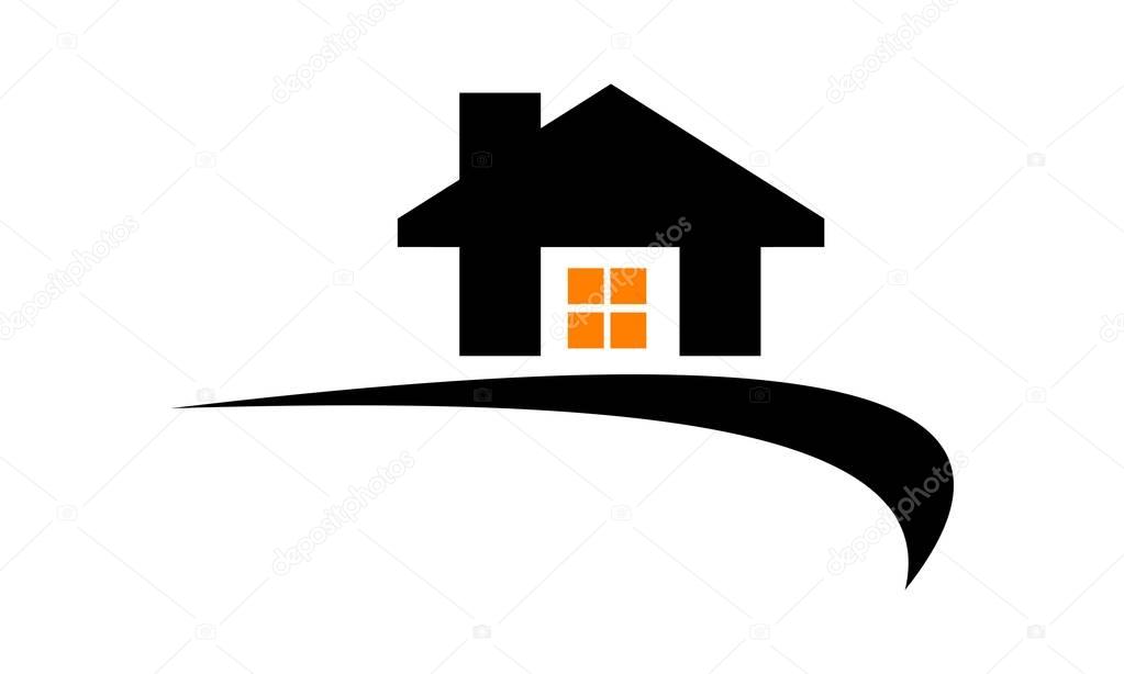 House Nomad Logo Design Template Vector