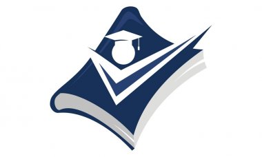 Başarı eğitim Logo tasarım şablonu vektör