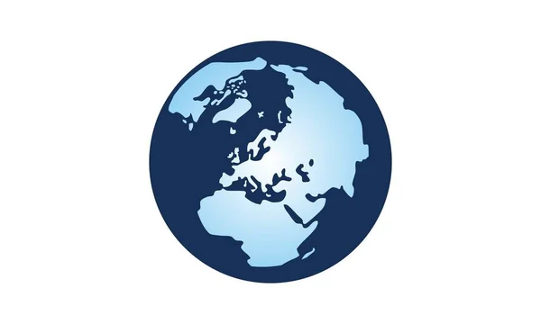 Szablon Logo świata — Wektor stockowy