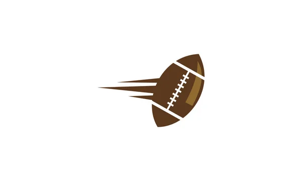 Rugby Emblem mall Logo — Stock vektor