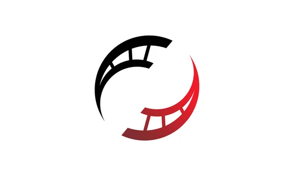 Film oplossingen Logo ontwerp sjabloon Vector — Stockvector