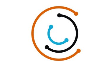 Elektrik bağlantısı Logo tasarım şablonu vektör