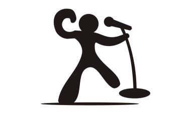 Eğlence deneyimi Logo tasarım şablonu vektör