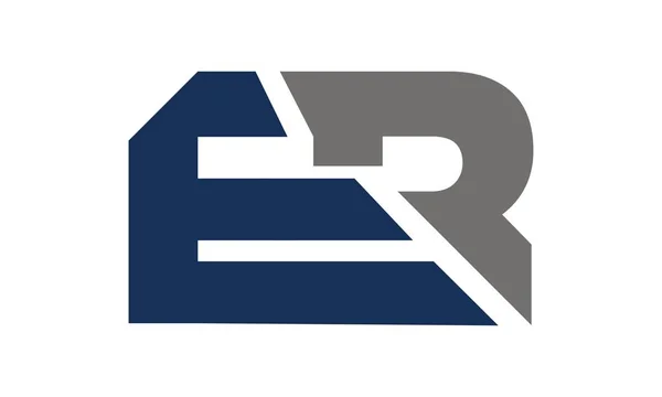 Letter ER Sport — Stock vektor