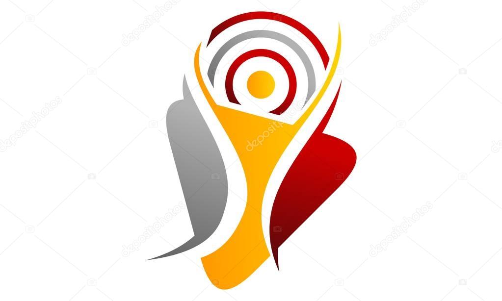 Sound Service Production Logo Design Template Vector