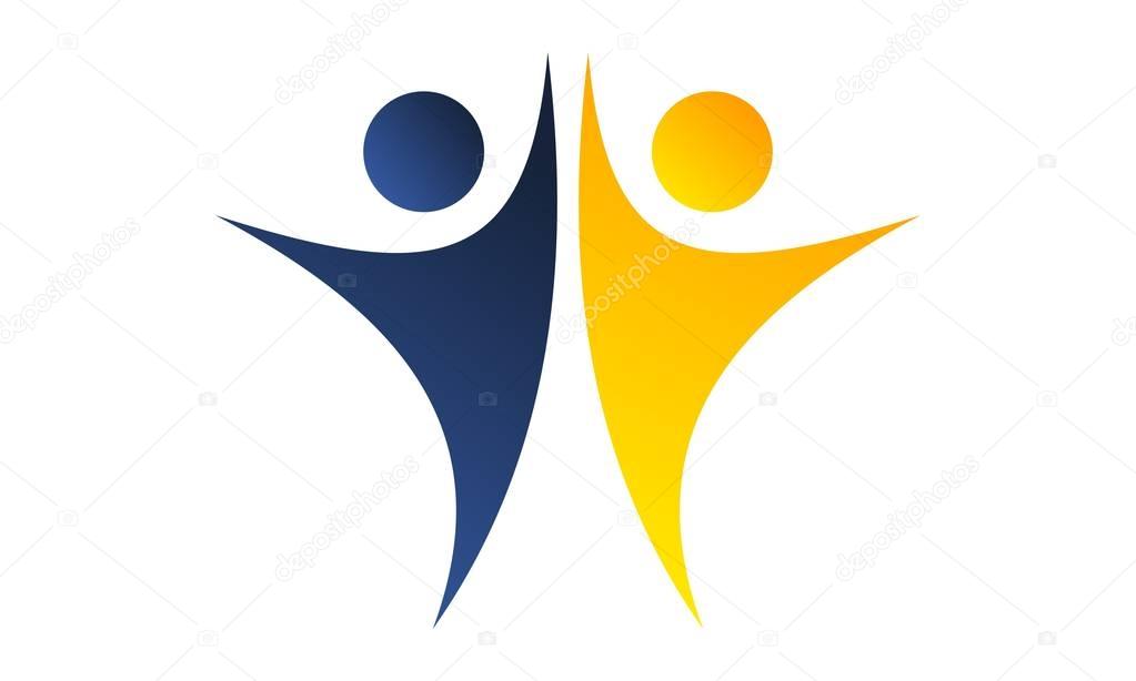 Expertise Solutions Center Logo Design Template Vector