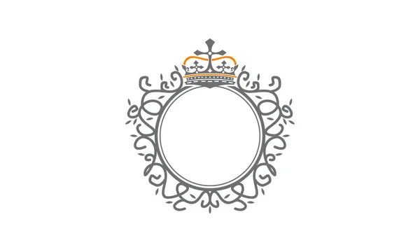 Вектор дизайна короны — стоковый вектор