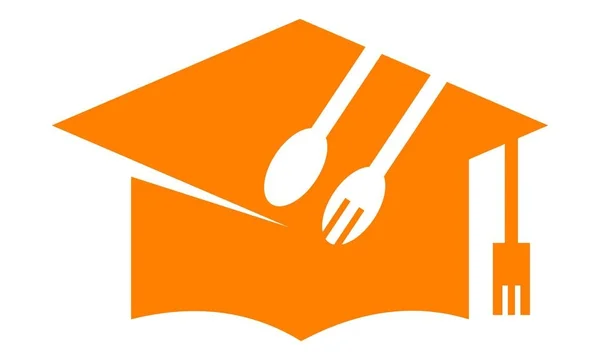 Plantilla de diseño de logotipo de aula culinaria Vector — Vector de stock
