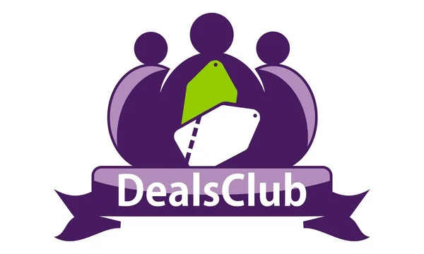 Erbjudanden Club Logo Design mall vektor — Stock vektor