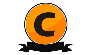 Modern Logo Çözüm harf C