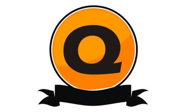 Modern Logo Çözüm harf Q