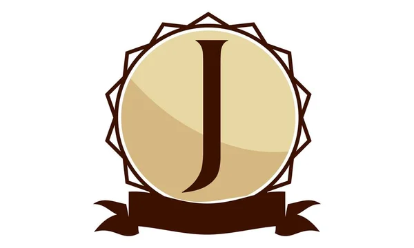 Modern logotyp lösning bokstaven J — Stock vektor
