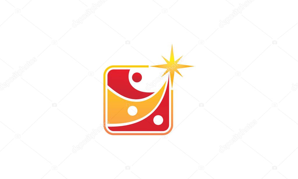 Career Coaching  Logo Design Template Vector