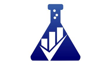 İş analitik Logo tasarım şablonu vektör