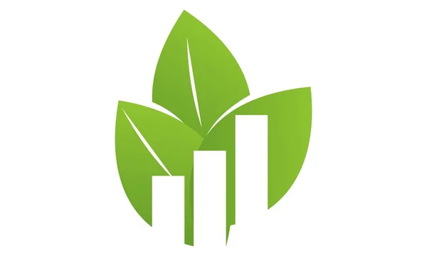 Vector de plantilla de diseño de logotipo de crecimiento empresarial — Archivo Imágenes Vectoriales