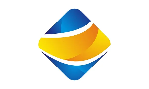 Bár dinamikus üzleti Logo — Stock Vector