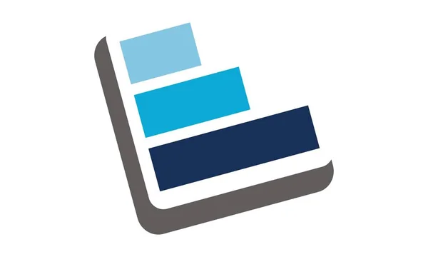 Zakelijke verslag Logo ontwerp sjabloon Vector — Stockvector