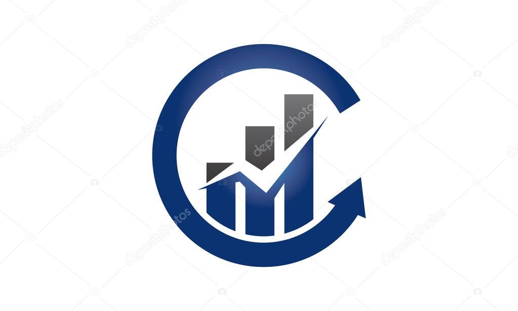 Business Investment Logo Design Template Vector