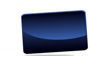 ATM kartı Logo tasarım şablonu vektör