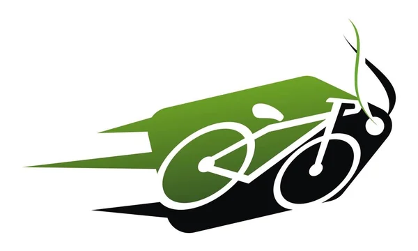Ποδήλατα κατάστημα λογότυπο σχεδιασμό πρότυπο διάνυσμα — Διανυσματικό Αρχείο