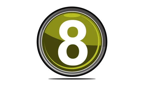 8 ロゴ デザイン テンプレート ベクトル — ストックベクタ