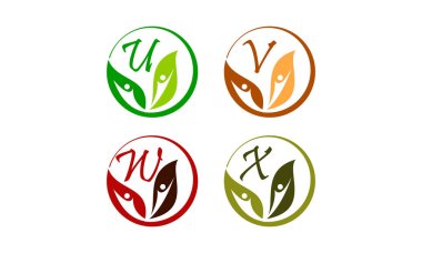 Yaprak sağlık beslenme ilk U V W X