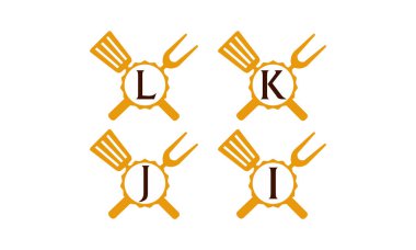 Vektör şablon işareti Set