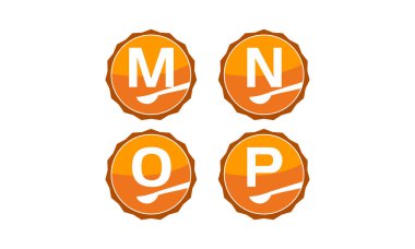 Restoran şablon vektör Set