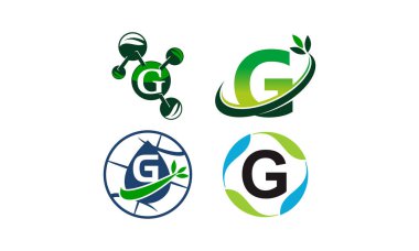 Yeşil proje çözüm A şablon seti