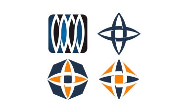 Zincir bağlantılar şablon seti