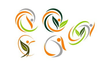 Yaprak sağlık şablon seti