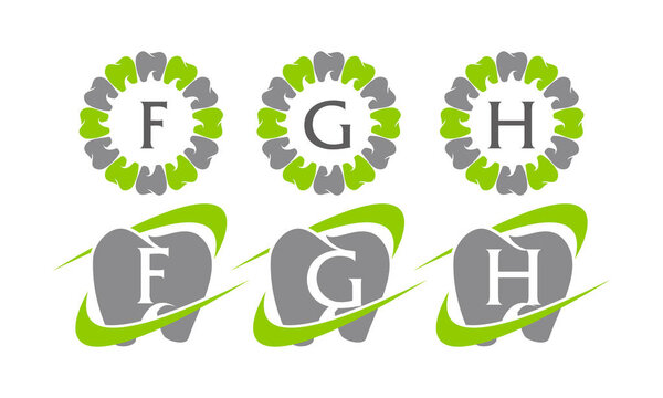 Здоровый набор шаблонов для стоматологической помощи
