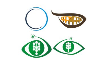 Göz bakımı şablon seti