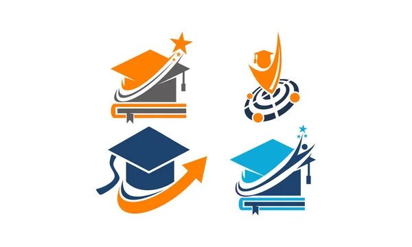 Onderwijs Vector sjabloon Set — Stockvector