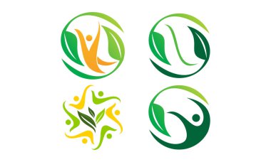 Yaprak sağlık şablon seti