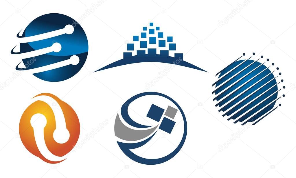 Technology Connection Logo Set