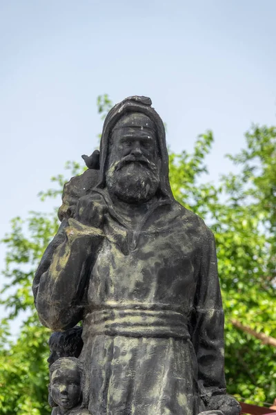 Statue Des Heiligen Nikolaus Des Wundertäters Von Myra Museum Und — Stockfoto