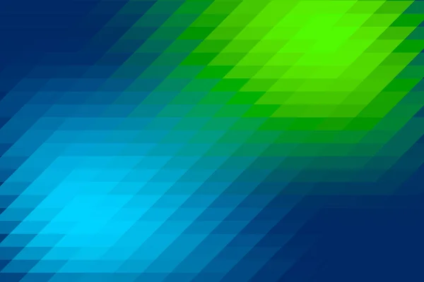 Abstract blue-green background with mosaic elements