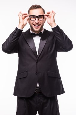 Takım Elbiseli Yakışıklı Adam